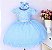 Vestido Azul Claro Menina Bonita - Imagem 1